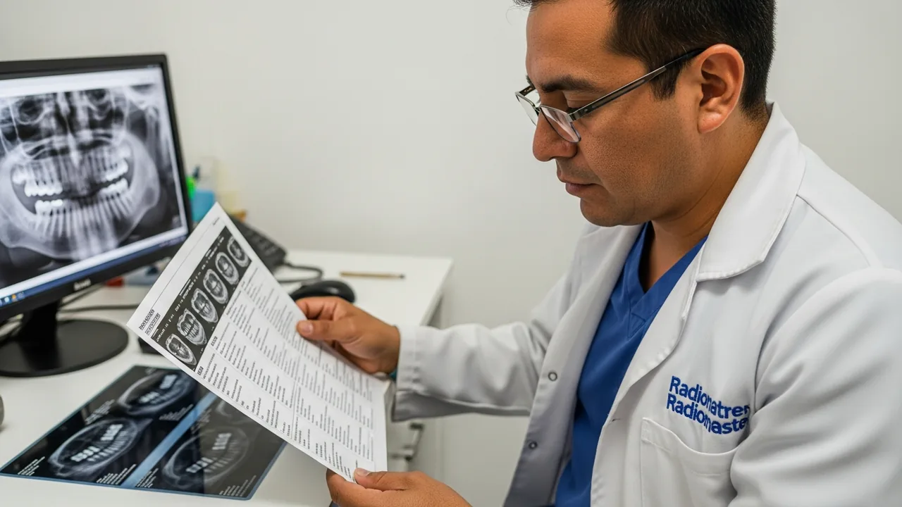 Qué es el informe radiológico dental, qué contiene y por qué debe interpretarlo 
