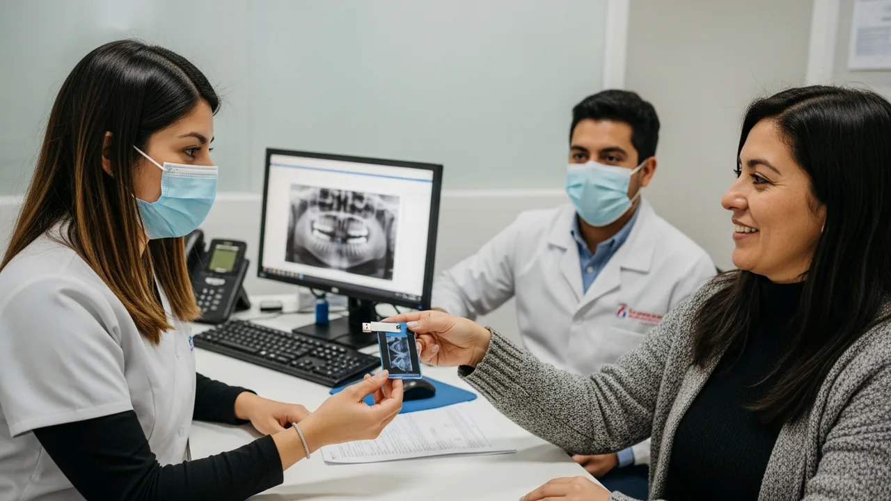 Cuánto demora tener los resultados de una radiografía dental digital y del scann