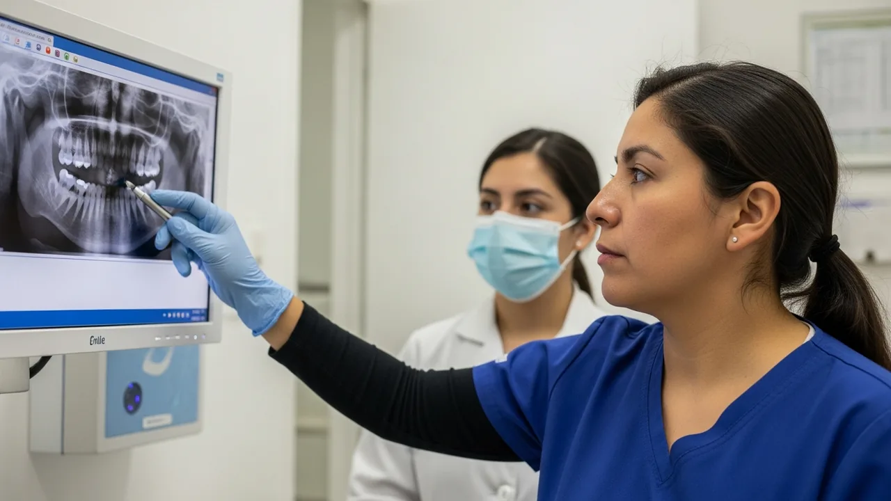 Cómo las radiografías dentales ayudan a detectar quistes y lesiones óseas maxila