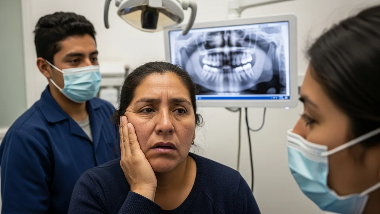 Qué radiografía ayuda a diagnosticar el dolor de muela: periapical o panorámica.