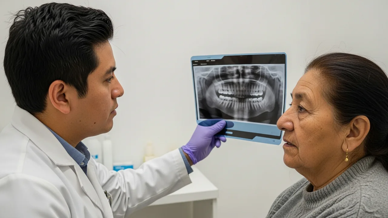 Qué radiografías se necesitan antes de una prótesis dental fija o removible y po
